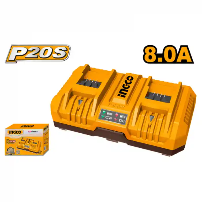 Incarcator rapid 20V, Dublu, 8Ah Reduceri
