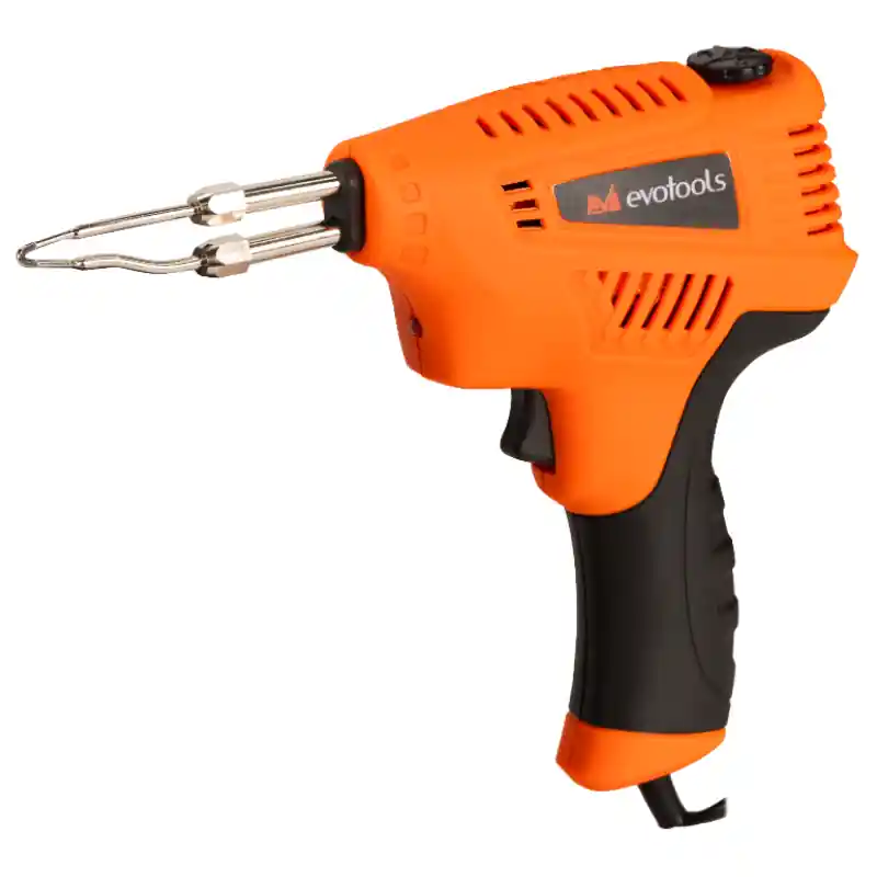Ofertă de sezon Pistol Lipit Electric, 200W, Reglaj 3 Trepte Temperatura, LED Iluminare, Kit Complet