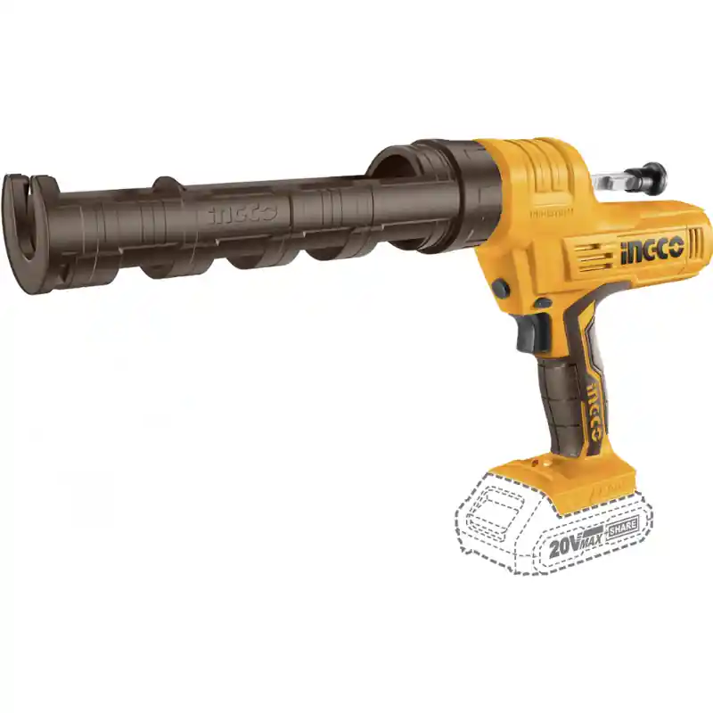 Retur gratuit Pistol pentru silicon, 20V, forta impingere 3700N, cartus 25.4 cm, viteza variabila, etansare si lipire profesionista