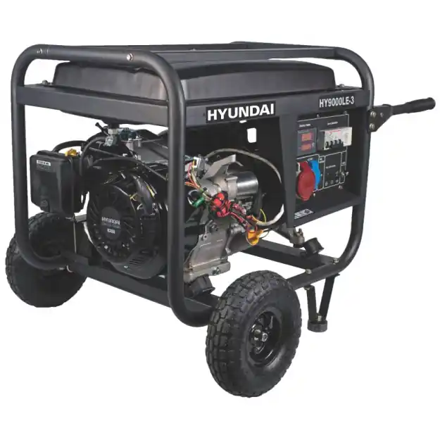 Generator de curent trifazic HYUNDAI HY9000LEK-3 Plată sigură