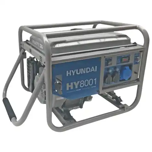 Generator de curent monofazic 7,5 kW HYUNDAI HY8001 Preferatul clienților