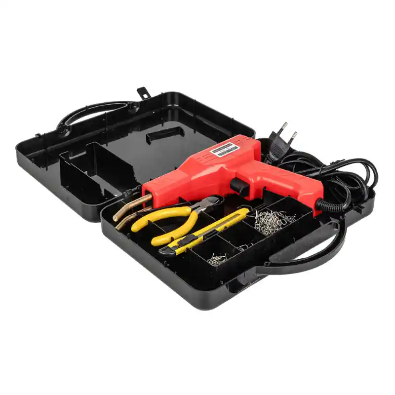 Aparat sudura plastic cu capse, 200 buc, pentru reparatii caroserie si componente auto Bestseller
