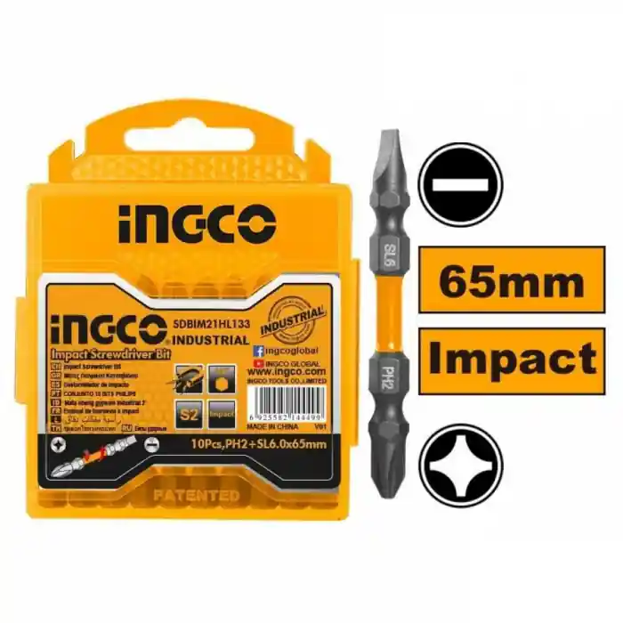 Set 10 buc. capete de insurubare, varfuri/biti de impact, magnetizati Ofertă exclusivă