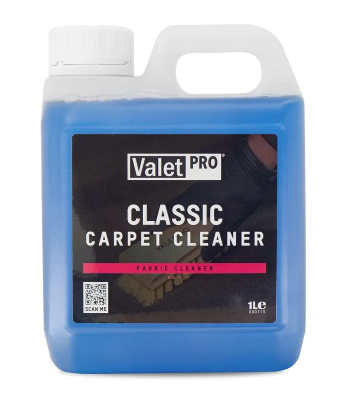 Produs de curățat huse și covoare ValetPRO Classic Carpet Cleaner (1 l) Ofertă specială