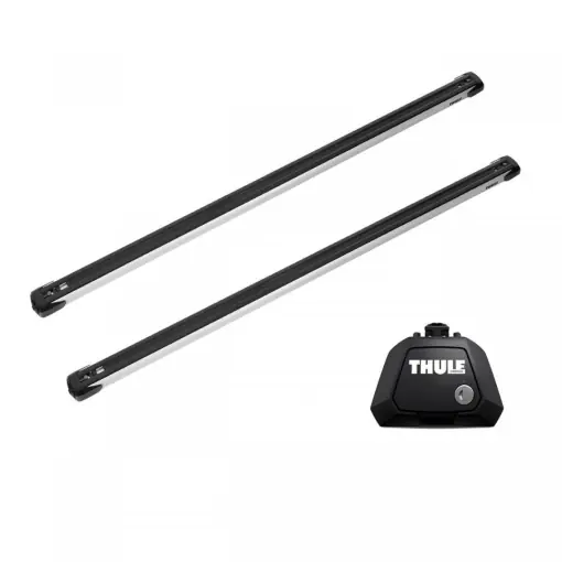 Vezi acum Bare transversale Thule Evo Raised Rail Slidebar dedicate pentru GMC Terrain 2018+ cu bare longitudinale inaltate
