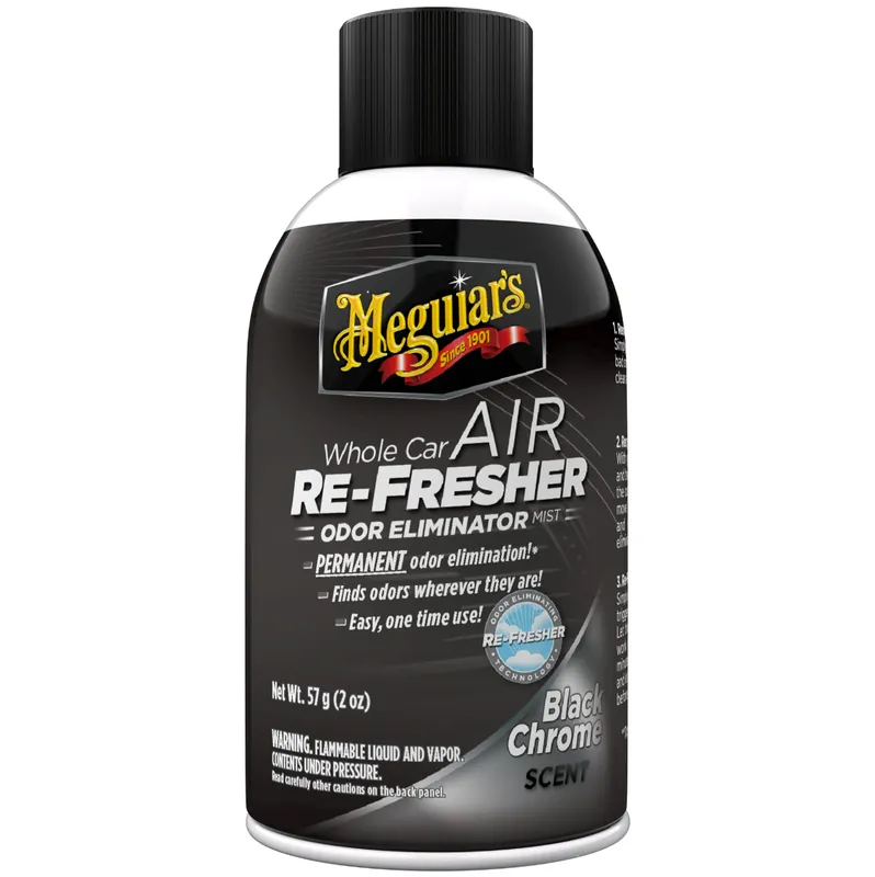 Reducere de preț Meguiar's Whole Car Air ReFresher Odor Eliminator - Black Chrome Scent (71 g)