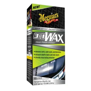 Plată securizată Meguiar's 3-in-1 Wax (473 ml)