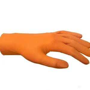 Ofertă exclusivă Mănușă din nitril rezistentă la substanțe chimice Brela Pro Care CDC Grip Nitrile - XL (portocaliu)