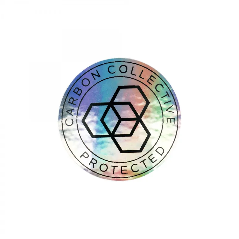 Autocolant Carbon Collective Oil Slick Protected Seal 40mm Premium