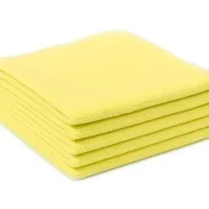 Set de prosoape din microfibră Purestar Speed Polish Multi Towel Mini Yellow Reducere extra