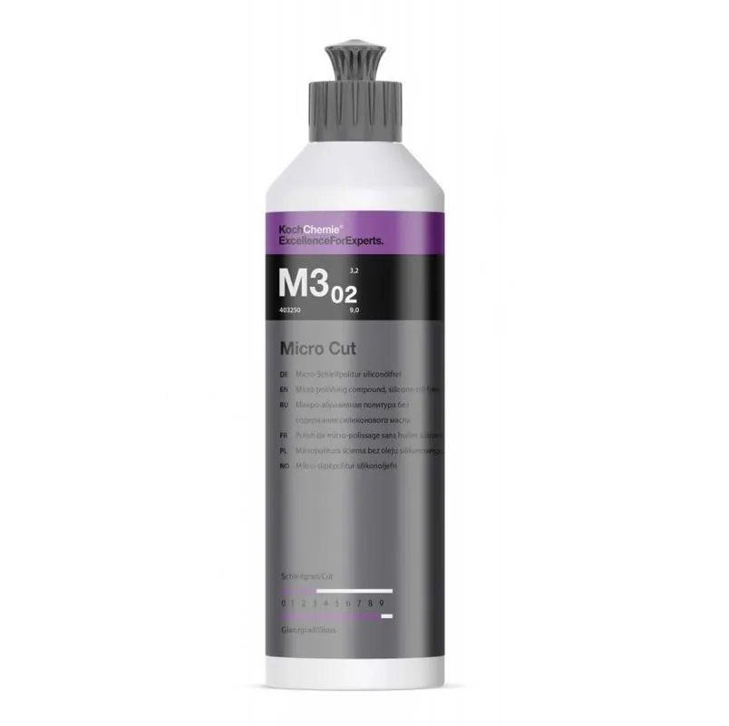 Cel mai bun preț Pastă abrazivă cu microparticule Koch Chemie Micro Cut M3.02 (250 ml)