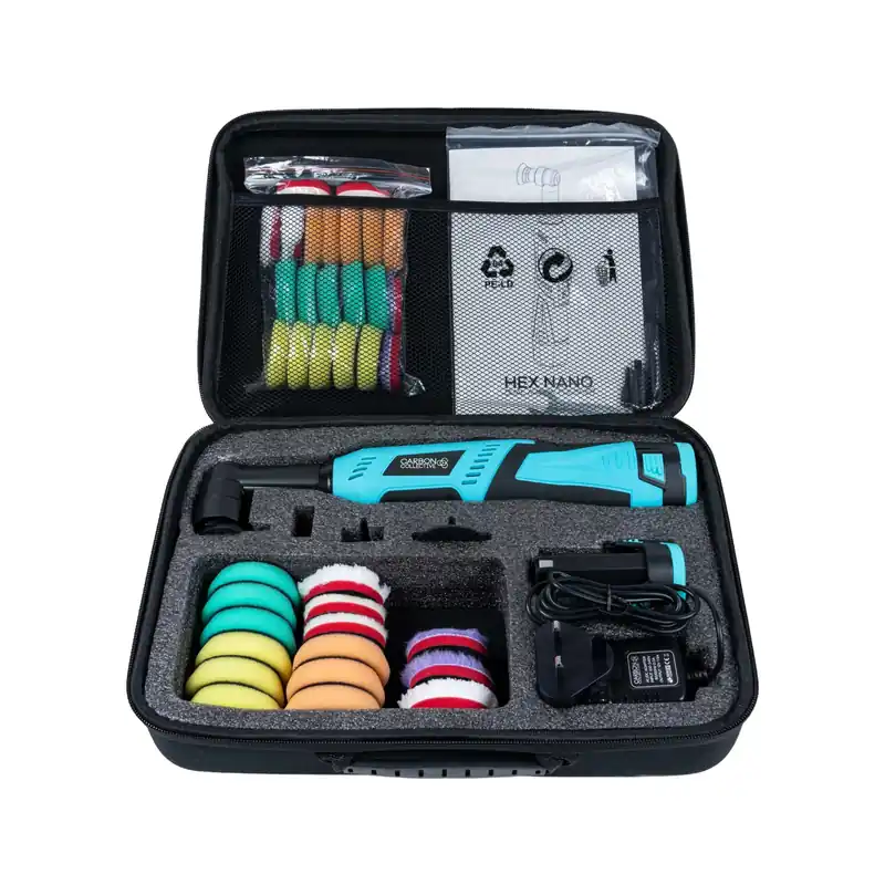 Transport gratuit Carbon Collective HEX Nano Machine Polisher - Cordless Mini Polisher V4