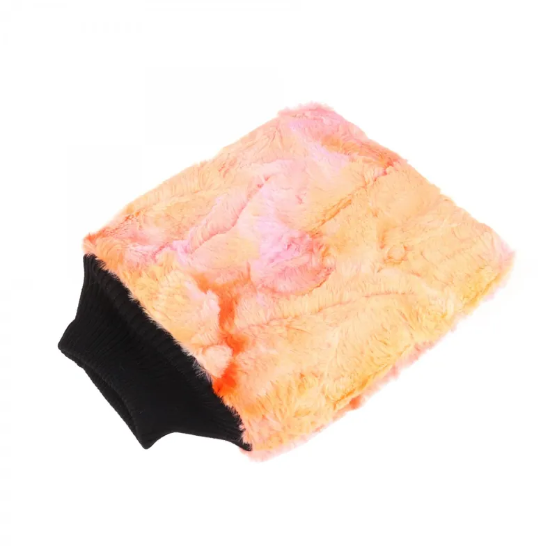 Mănușă de spălat din microfibră Purestar Color Pop Wash Mitt Orange Chilipir