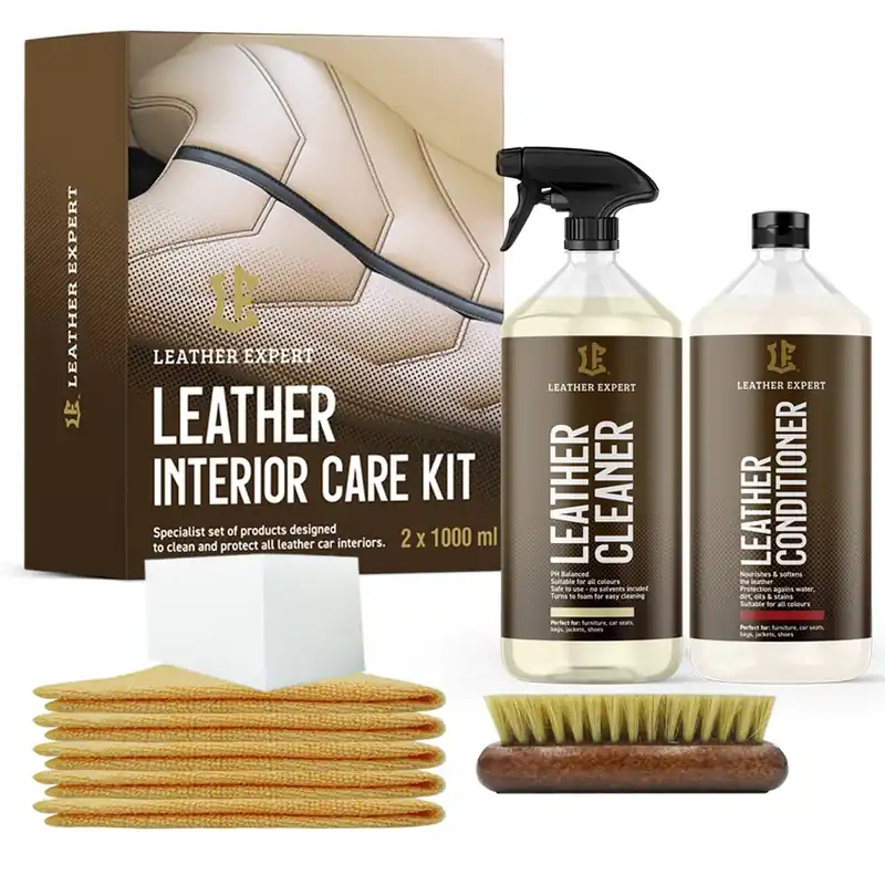 Set de cosmetice auto pentru piele Leather Expert - Leather Interior Care Kit Reducere extra