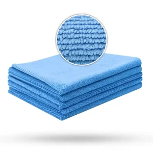 Discount Lavetă din microfibră Liquid Elements All-Purpose Blue Microfiber Cloth Value Set of 5 - 310 GSM 40 x 40 cm
