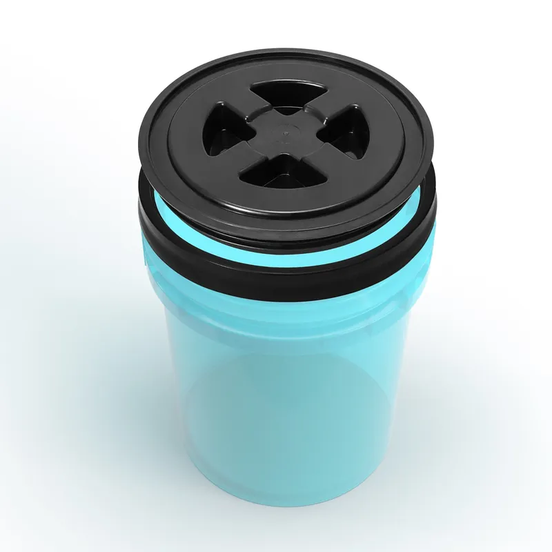 Calitate înaltă Carbon Collective Gamma Seal Bucket Lid - Black