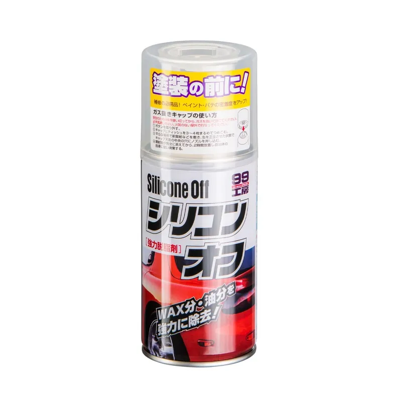 Cel mai bun preț Produs de curățare și degresare pentru suprafețe Soft99 Silicone Off (300 ml)
