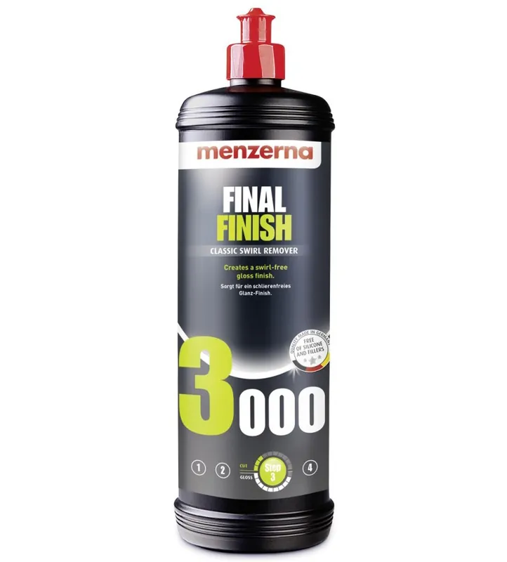 Pasta de lustruit Menzerna Final Finish 3000 (1000 ml) Retur gratuit