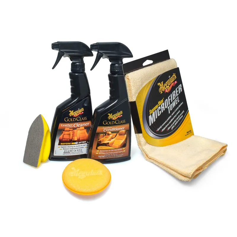 Ultima șansă Meguiar's Heavy Duty Leather Care Kit
