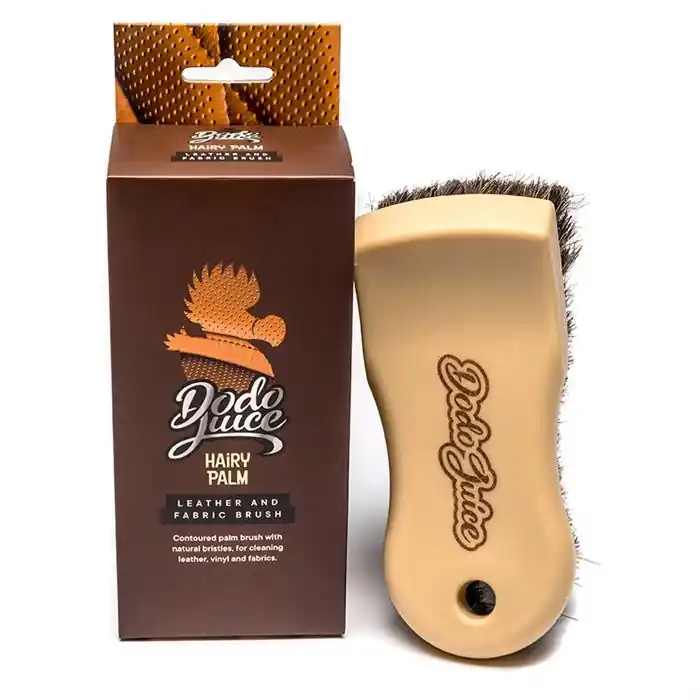 Cumpărături sigure Piele de palmier păros Dodo Juice și perie interioară