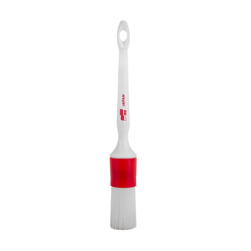 Perie de detaliu Soft99 Exterior Brush Red 24 mm Plată sigură