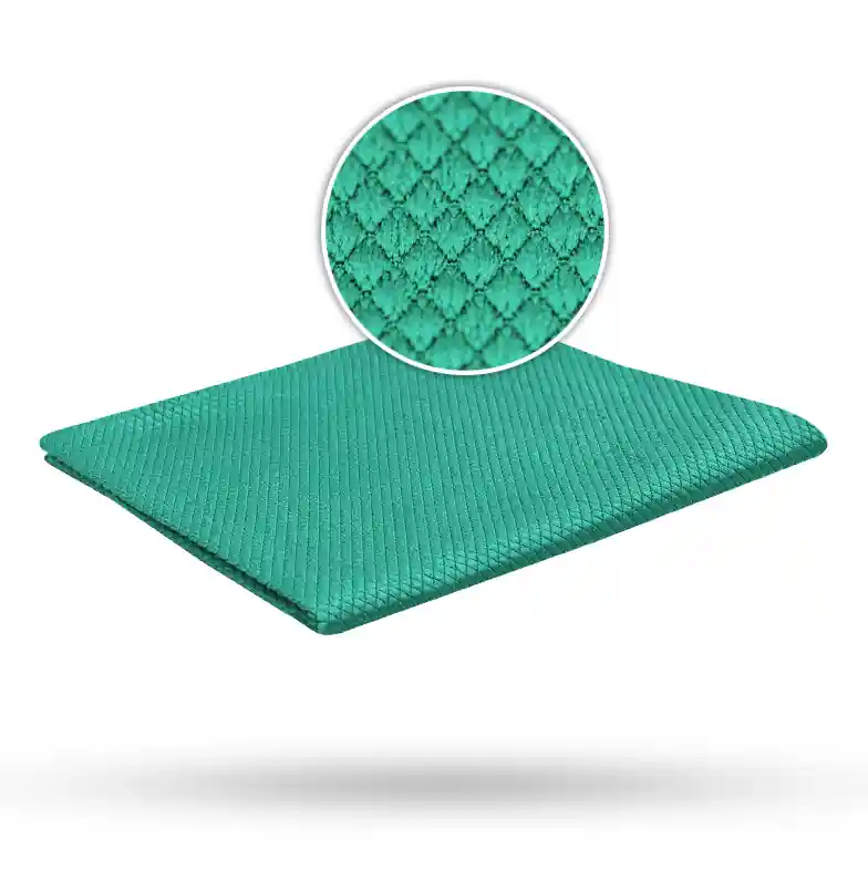Lavetă din microfibră pentru geam Liquid Elements Windshield Cleaning Cloth Green Scale - 300 GSM 35 x 35 cm Retur gratuit