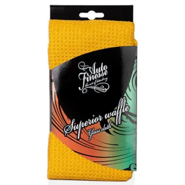 Reducere extra Pânză de geam din microfibră Auto Finesse Superior Waffle Glass Cloth