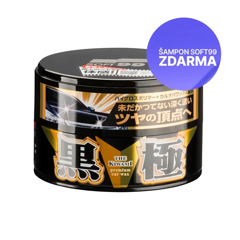 Wax Soft99 Extreme Gloss „The Kiwami” Dark (200 g) Preferatul clienților