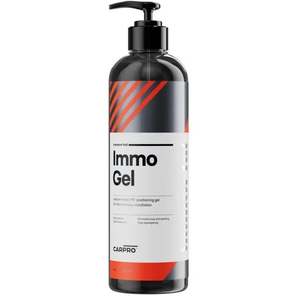 Vezi acum Lubrifiant pentru aplicarea foliilor PPF CarPro ImmoGel (500 ml)