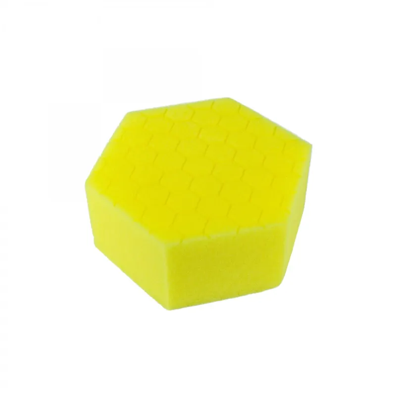 Carbon Collective HEX Hand Polishing Pad - Yellow Premium