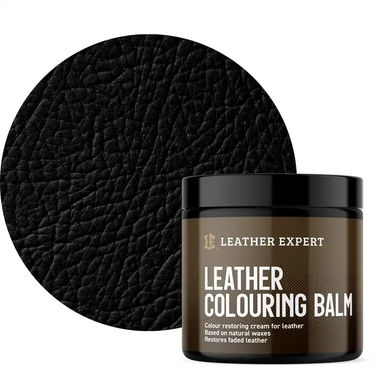 Balsam pentru piele Leather Expert - Leather Colouring Balm Black (250 ml) Promoție