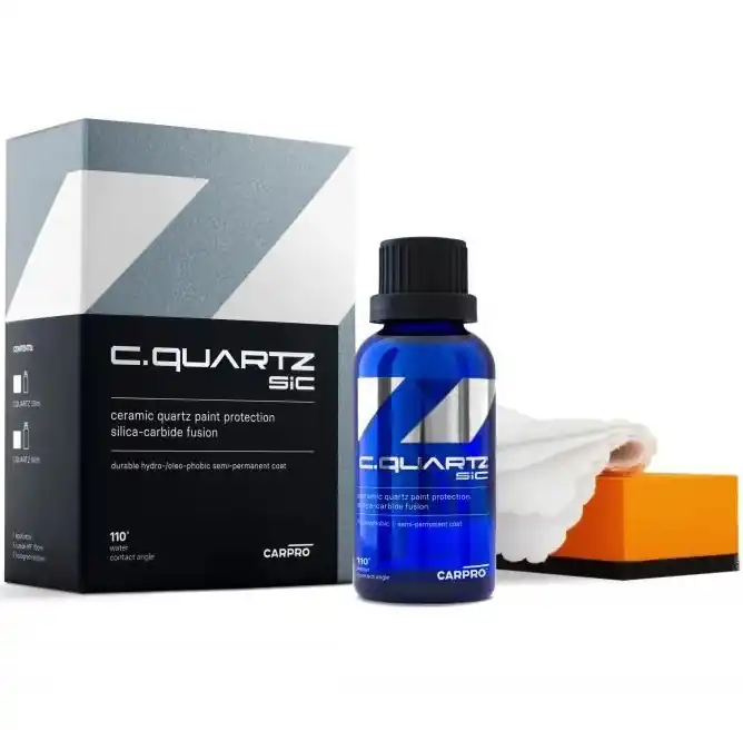 Cumpără online Protecție ceramică a vopselei CarPro CQuartz SiC Kit Pack (50 ml)