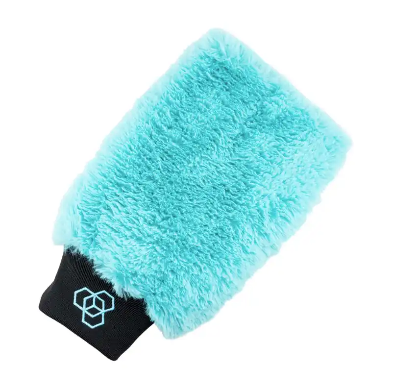 Ofertă exclusivă Mănuși de spălare Carbon Collective Supreme Plush Wash Mitt 4.0 (Teal)