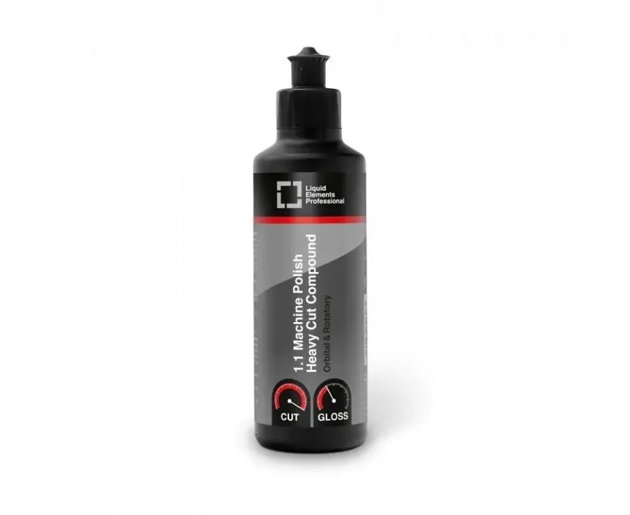 Retur gratuit Pastă de lustruit Liquid Elements 1.1 Machine Polish Heavy Cut Compound (250 ml)