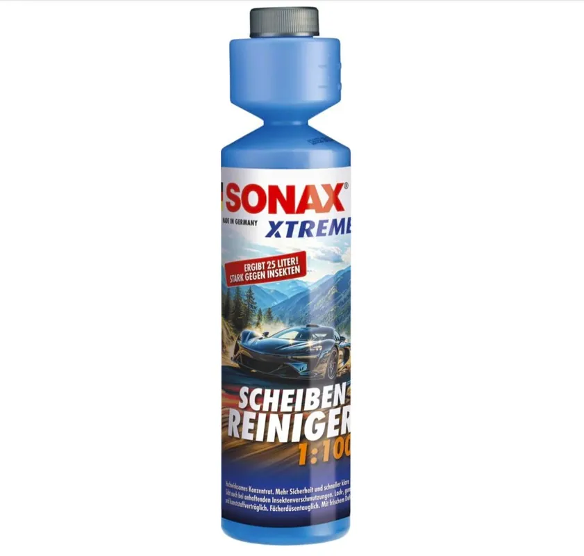 Calitate înaltă Sonax XTREME Scheiben Reiniger 1:100 (250 ml)