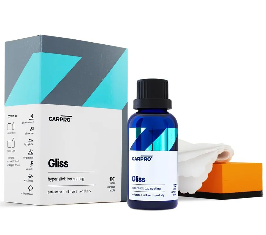 Protecția ceramică a vopselei CarPro Gliss (50 ml) Retur gratuit