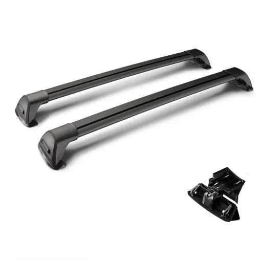 Bare transversale Yakima FlushBar Black dedicate pentru Jeep Cherokee 2014-2018 Ofertă specială