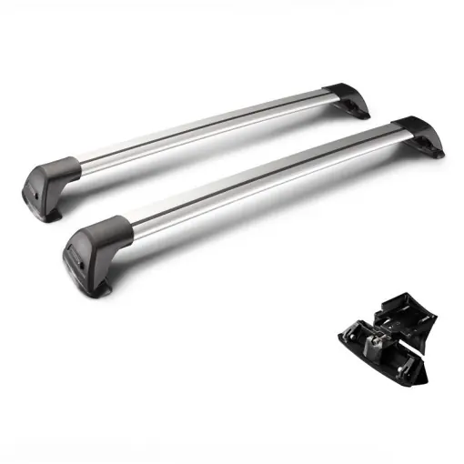 Ultima șansă Bare transversale Yakima FlushBar Silver dedicate pentru Subaru XV 2012-2015