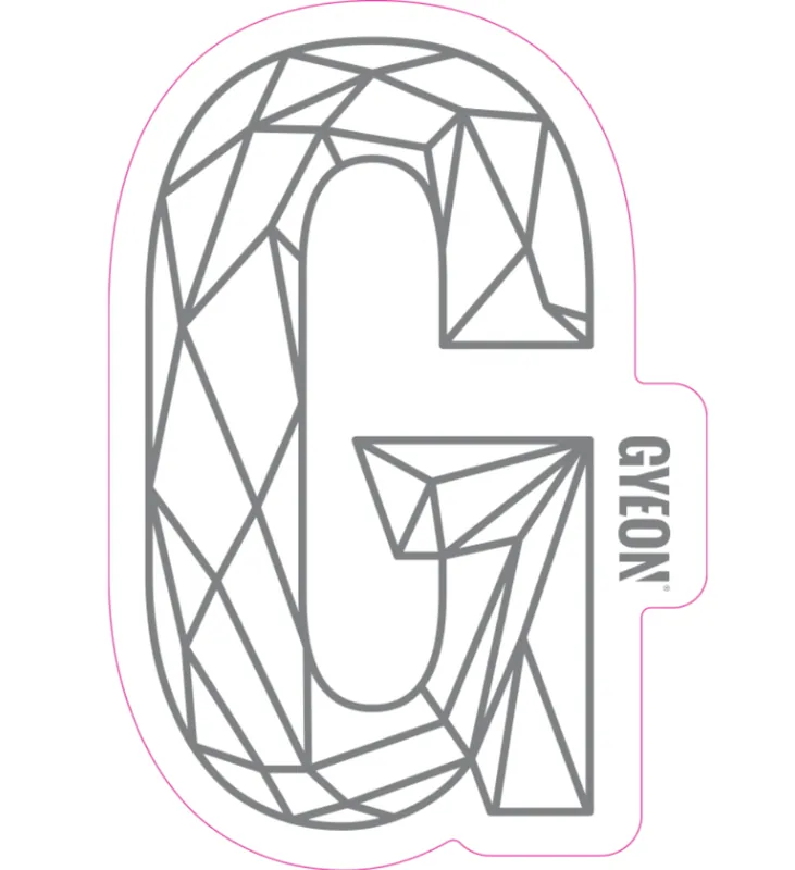 Autocolant Gyeon G Sticker Silver (400 mm x 254,8 mm) Bestseller