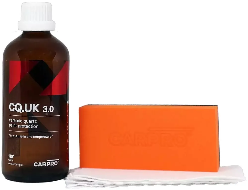 Plată securizată Protecție ceramică a vopselei CarPro CQuartz UK 3.0 (100 ml)