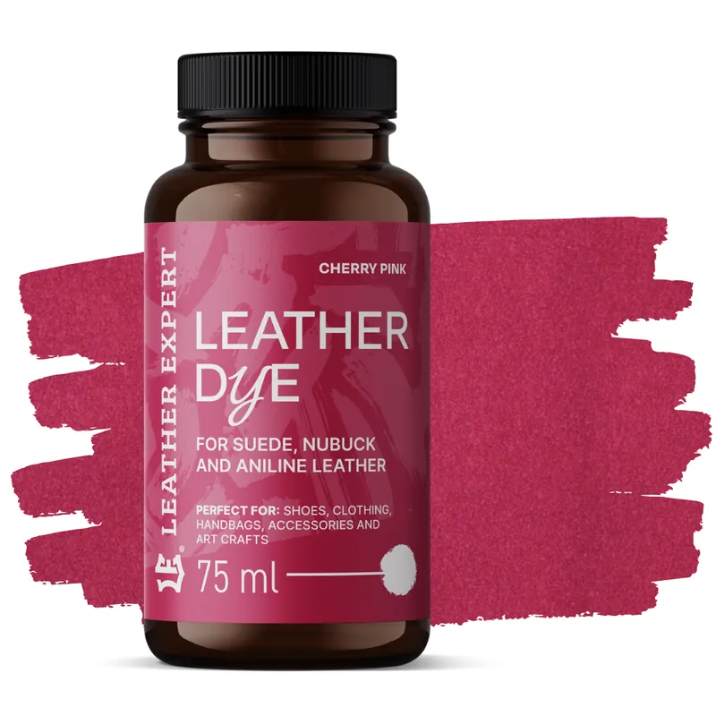 Expediere rapidă Colorant Leather Expert - Leather Dye (Cherry Pink)