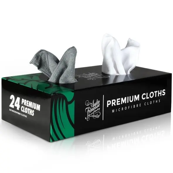 Set de cârpe din microfibră Auto Finesse Premium Cloth Box (24 pack) Promoție