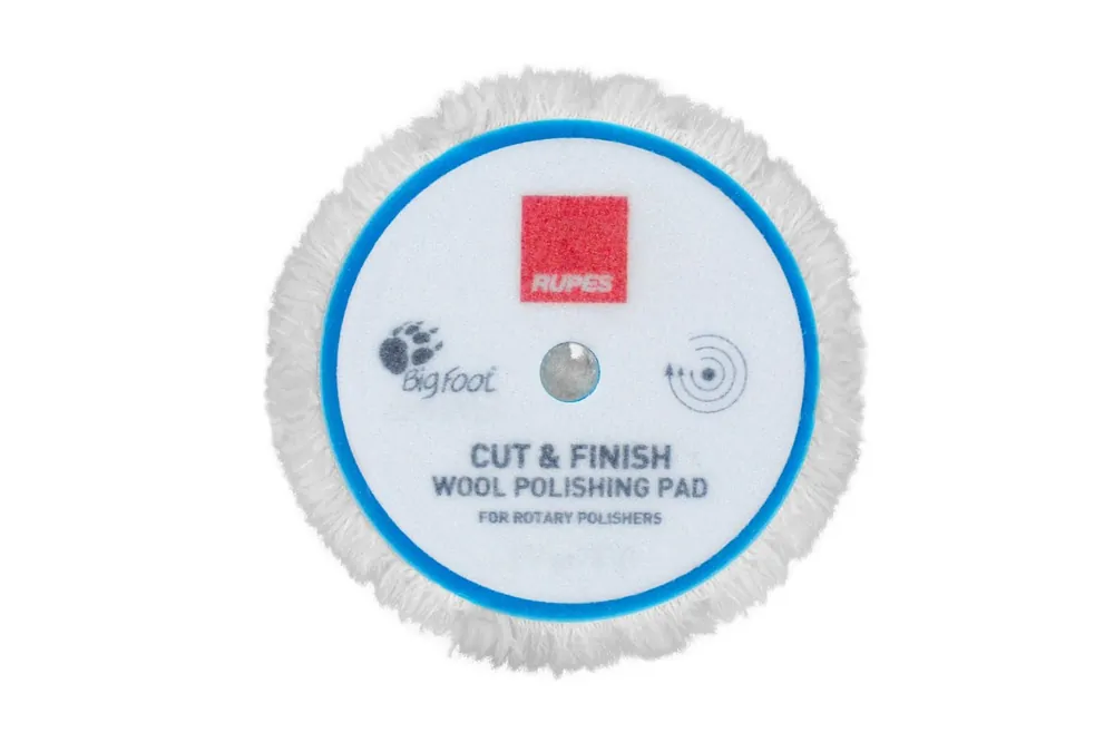 Ultima șansă RUPES Cut & Finish Wool Polishing Pad for Rotary 150/180 mm