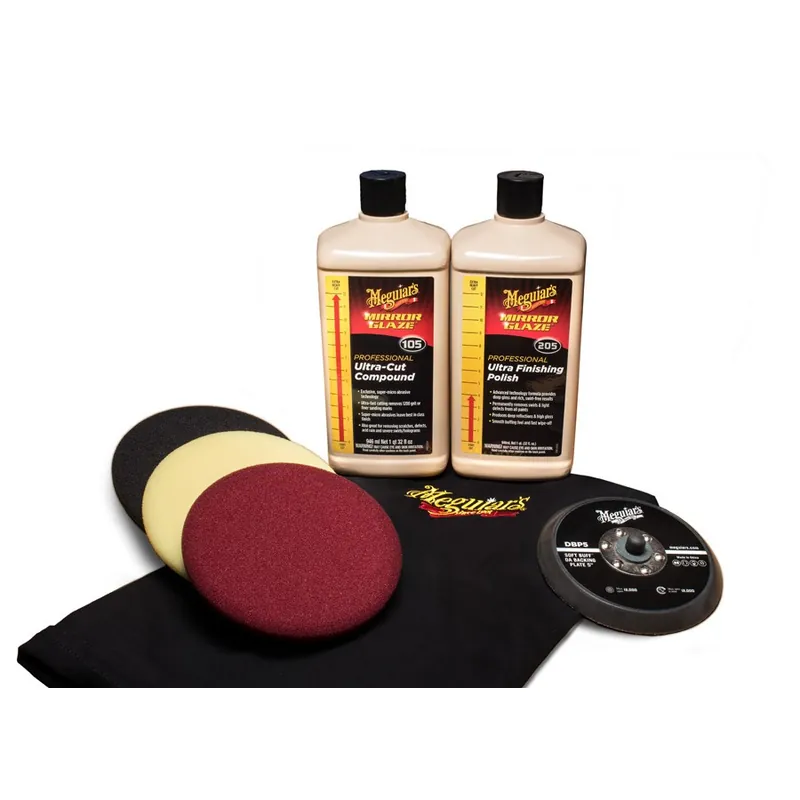 Retur ușor Meguiar's Mirror Glaze Soft Buff Kit 5"