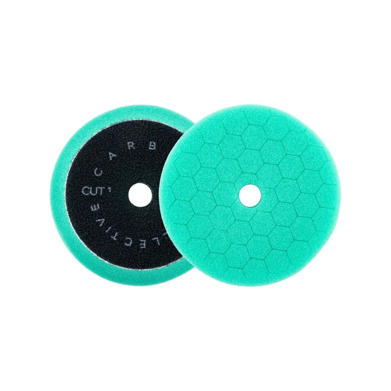 Calitate înaltă Carbon Collective HEX Polishing Pad (Compound 1 - Green) - 3″ (80 mm)
