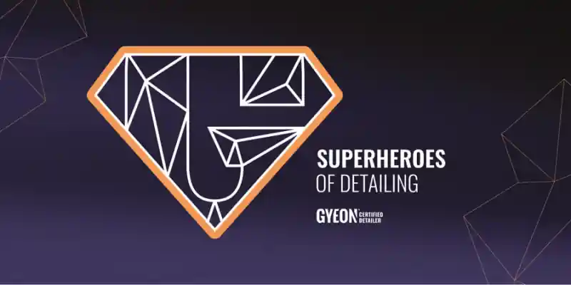 Banner pe perete Gyeon Banner / Certified Detailer Superheroes of Detailing 200x90 cm Preț promoțional
