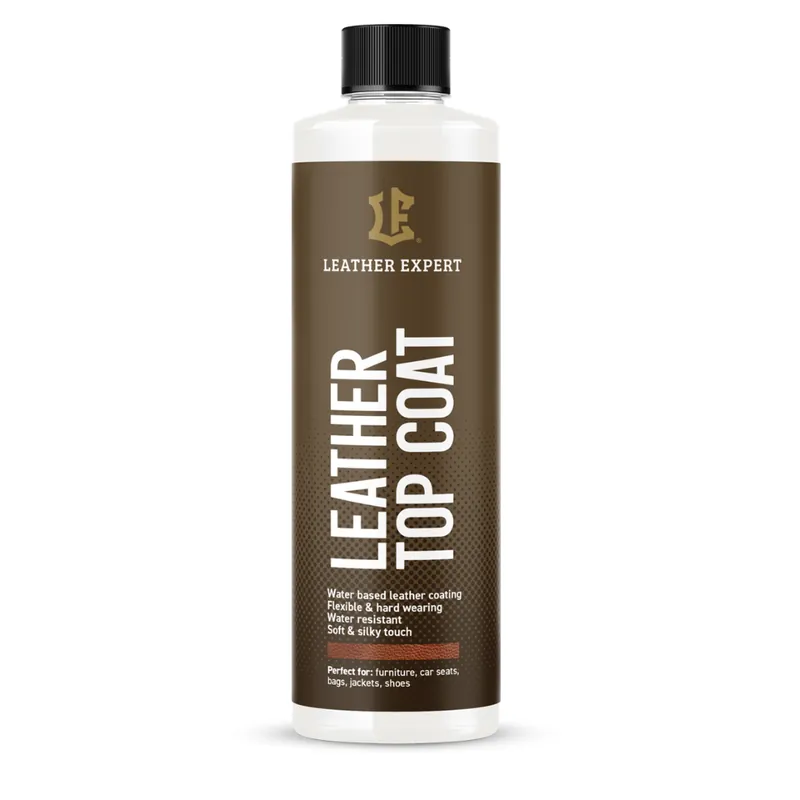 Transport gratuit Lac din piele poliuretanică Leather Expert - Leather Top Coat (500 ml) - semi-lucioasă