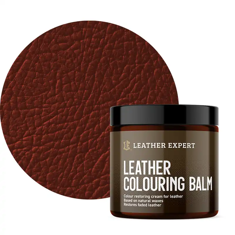 Calitate înaltă Balsam pentru piele Leather Expert - Leather Colouring Balm RedBrown (250 ml)