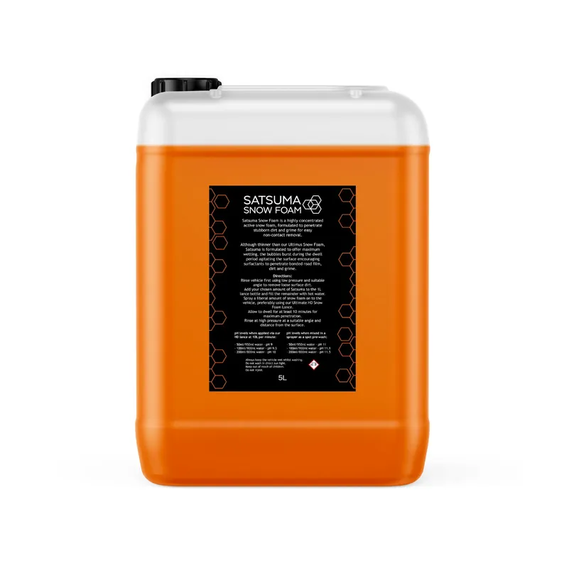 Cumpărături sigure Spumă activă Carbon Collective Satsuma Snow Foam (5 l)