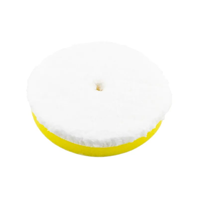Plată sigură Disc de lustruit din microfibră Carbon Collective HEX (Compound 2 - Galben) - 5″ (125 mm)